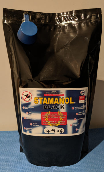 STAMANOL BLACK 4.9kg bag pack (inc Aust Post shipping)